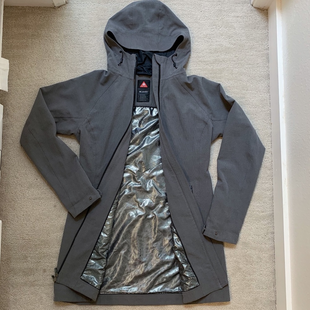 Columbia Omni-Heat Waterproof Long Coat